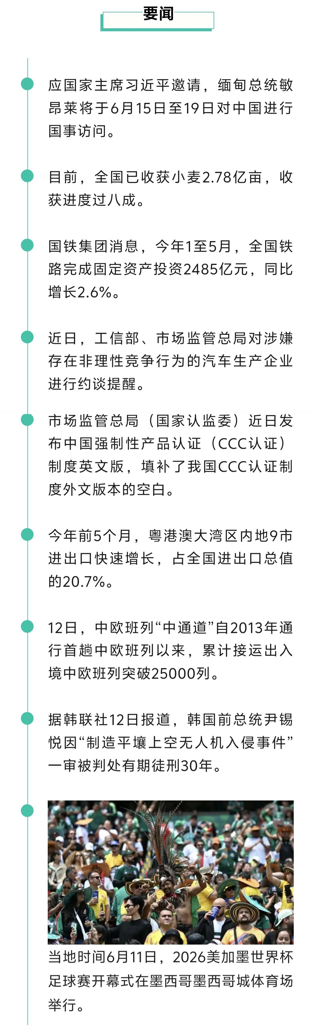 来了！新闻早班车20260613